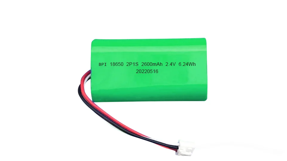 18650-2600mAh * 2 fiche de protection