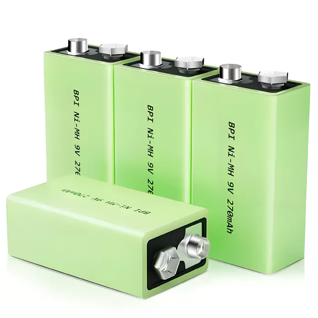 Batteries Ni-MH 9V