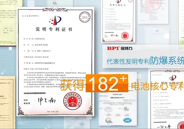 Bettery Patent Certification