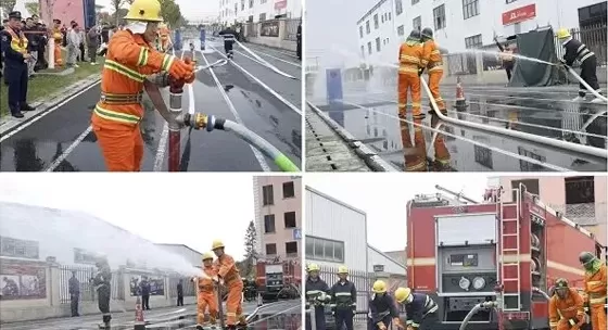 Bonnes nouvelles | Notre société remporte plusieurs prix dans le cadre du concours de compétences de lutte contre les incendies pour les micro-casernes de pompiers d'entreprise dans la zone de développement économique