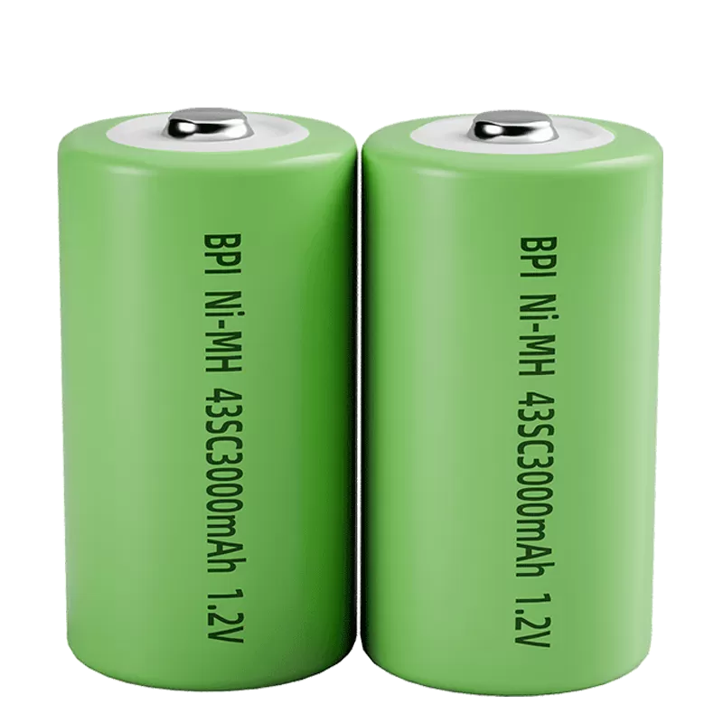 Batteries Ni-MH de type SC