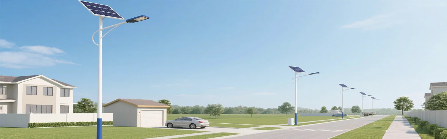 Réverbères solaires